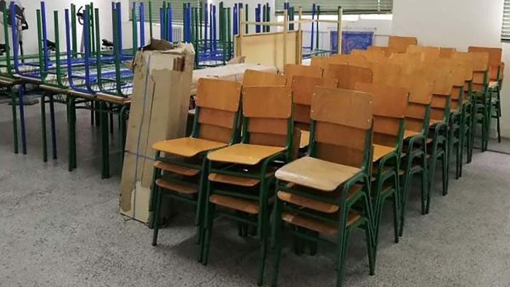 Δωρεά σχολικού εξοπλισμού για την ενίσχυση των σχολείων του Δήμου Πετρούπολης